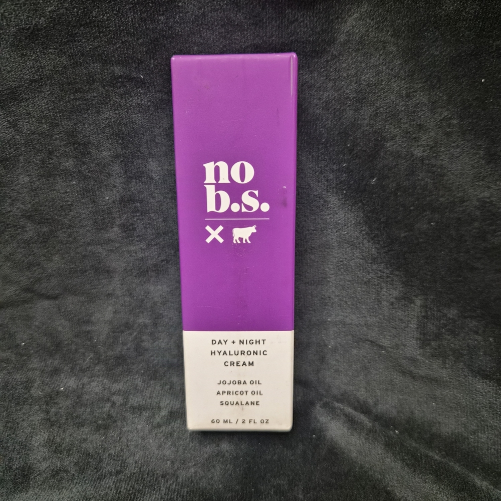 NOBS Hyaluronic Face Cream Jojoba Squalane Hydrating Anti Aging 2oz